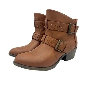 Brown Ankle Boots